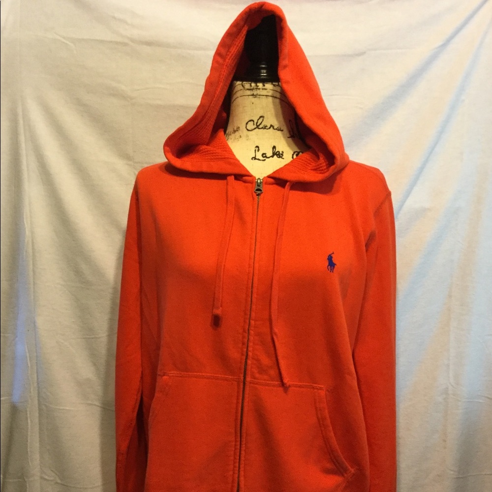 Orange hoodie